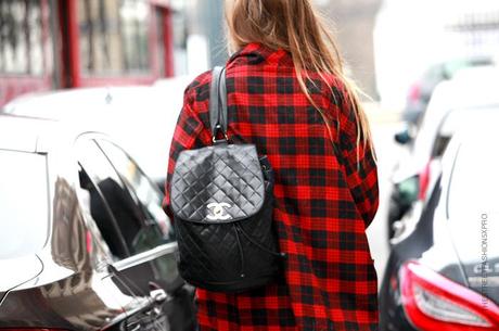 In the Street...Spirit of Scotland Tartan #5 Paris & Milan