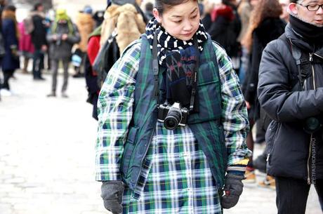 In the Street...Spirit of Scotland Tartan #5 Paris & Milan