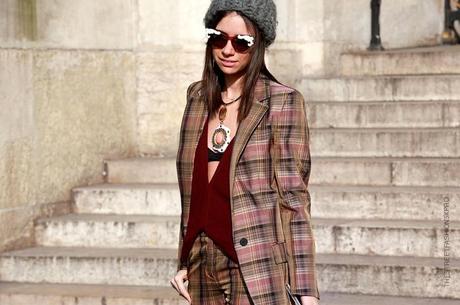 In the Street...Spirit of Scotland Tartan #5 Paris & Milan