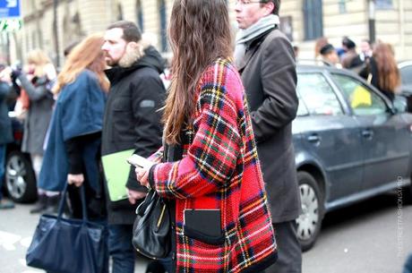 In the Street...Spirit of Scotland Tartan #5 Paris & Milan