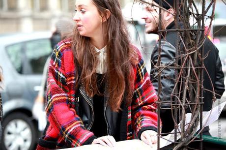 In the Street...Spirit of Scotland Tartan #5 Paris & Milan