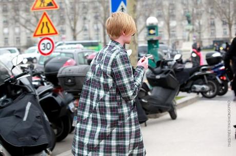 In the Street...Spirit of Scotland Tartan #5 Paris & Milan