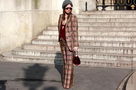 In the Street...Spirit of Scotland Tartan #5 Paris & Milan