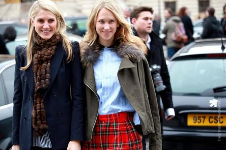 In the Street...Spirit of Scotland Tartan #5 Paris & Milan