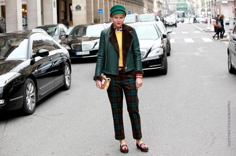 In the Street...Spirit of Scotland Tartan #5 Paris & Milan