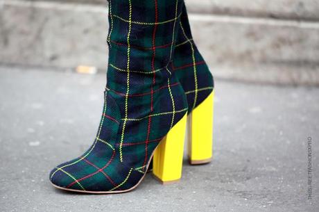 In the Street...Spirit of Scotland Tartan #5 Paris & Milan