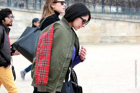 In the Street...Spirit of Scotland Tartan #5 Paris & Milan