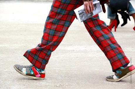 In the Street...Spirit of Scotland Tartan #5 Paris & Milan