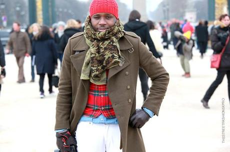 In the Street...Spirit of Scotland Tartan #5 Paris & Milan