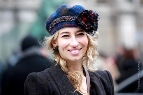 In the Street...Spirit of Scotland Tartan #5 Paris & Milan