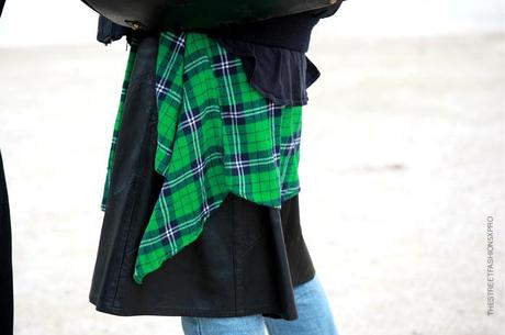 In the Street...Spirit of Scotland Tartan #5 Paris & Milan