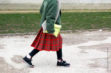 In the Street...Spirit of Scotland Tartan #5 Paris & Milan