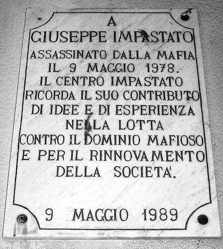 In Memoria di Peppino Impastato