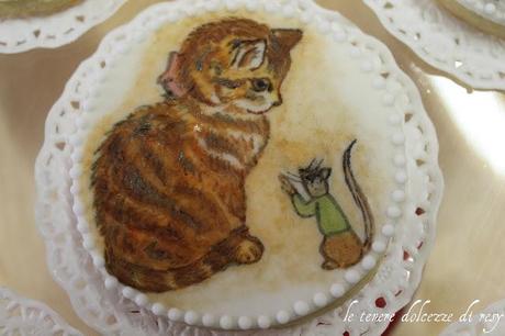 Painting cookies inspirated by Beatrix Potter