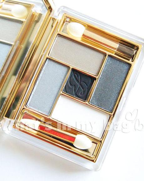 A close up on make up n°157: Estee Lauder, Pure Color 5 Color Eye shadow Palette n°10 FilmNoir