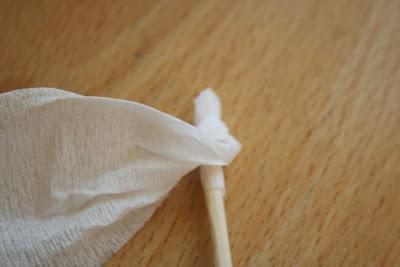 Roselline in carta crespa