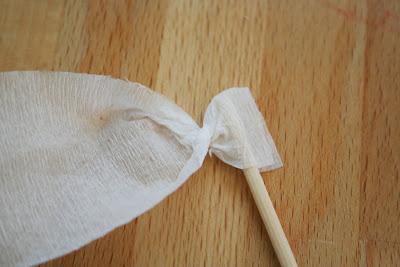 Roselline in carta crespa