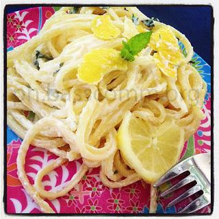 Linguine piccanti al limone