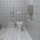 Bagno accessibile ai disabili alla Tomba di Giulietta