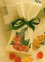 Schema punto croce: Sacchetto-bomboniera