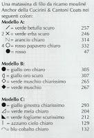 Schema punto croce: Motivi per tre fiocchi