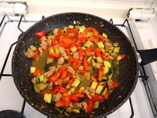 SPAGHETTI DI RISO ALLE VERDURE