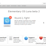 Elementary OS Luna beta 2