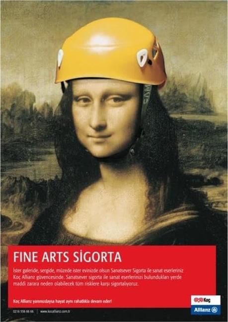 La Gioconda nelle Campagne Pubblicitarie