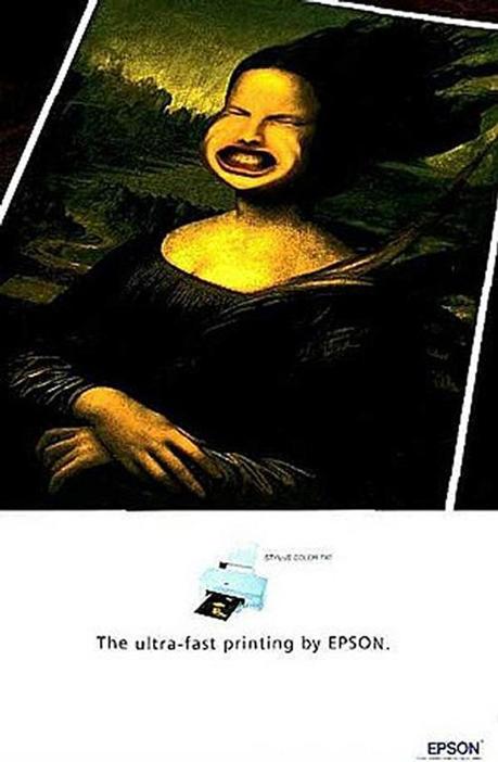 La Gioconda nelle Campagne Pubblicitarie