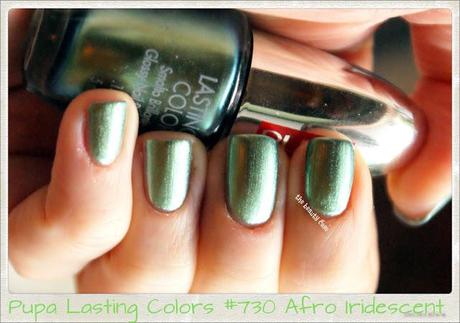 [Twinsie Friday] Pupa Lasting Color 730 Afro Iridescent