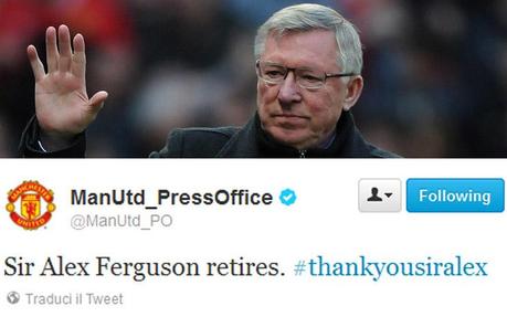 Bye bye Sir Alex, al suo posto arriva Moyes