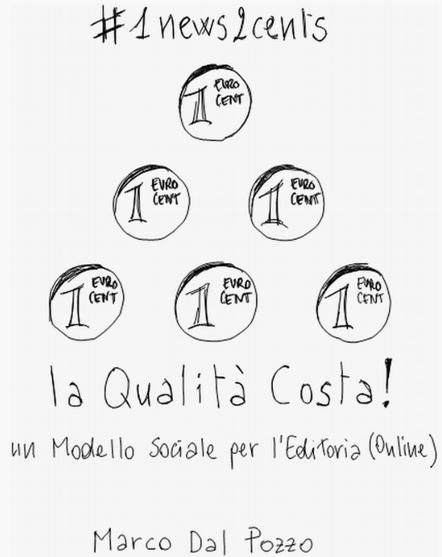 #1news2cents la Qualità Costa! un Modello Sociale per l’Editoria (Online) di @marcodalpozzo