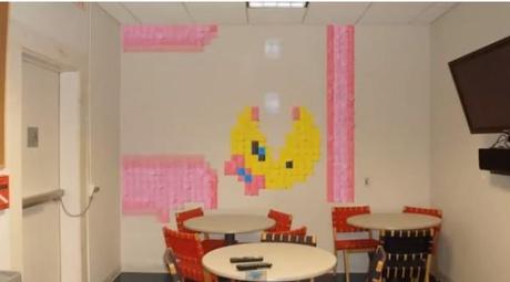 Una spettacolare animazione fatta con i Post-it