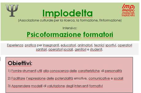 Psicoformazione: corso intensivo