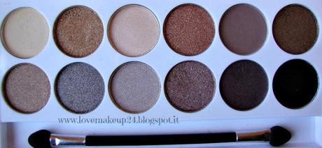 Review// Undress Me Too eye palette - MUA (dupe della Nekad 2?)