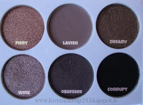 Review// Undress Me Too eye palette - MUA (dupe della Nekad 2?)