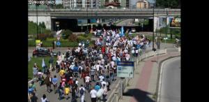 Manifestanzione contro l'inceneritore del Gerbido a Torino