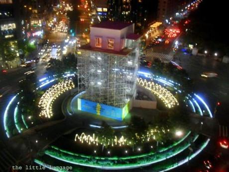 La vista dal ristorante Robert's a Columbus Circus