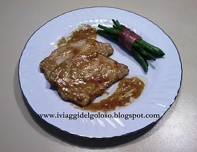 RICETTE DI PRIMAVERA ... SCALOPPINE DI MAIALE AL MARSALA ...