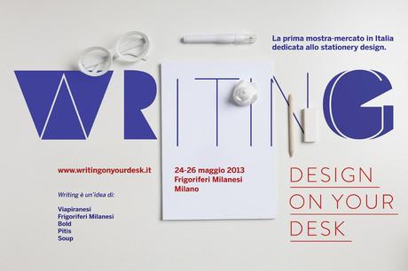 Writing. Design on your desk: la mostra-mercato dedicata allo stationery design