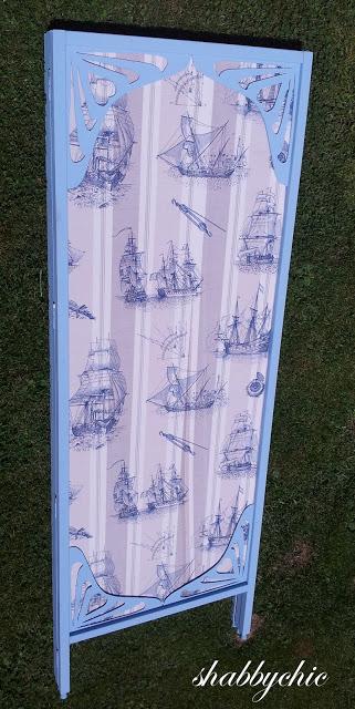 shabbychic, un tutorial per un Paravento romanticamente marinaresco