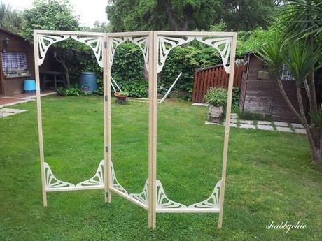 shabbychic, un tutorial per un Paravento romanticamente marinaresco