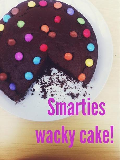 smarties cake