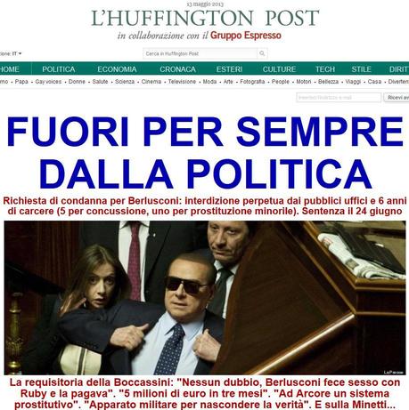 Boccassini: fuori Berlusconi dalla vita politica, PER SEMPRE