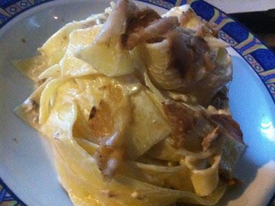 Pappardelle al tartufo e crema di mascarpone