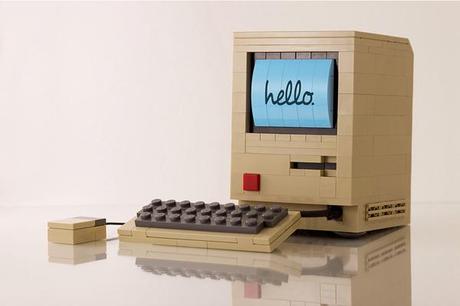 Costruisci un vecchio Macintosh con i LEGO