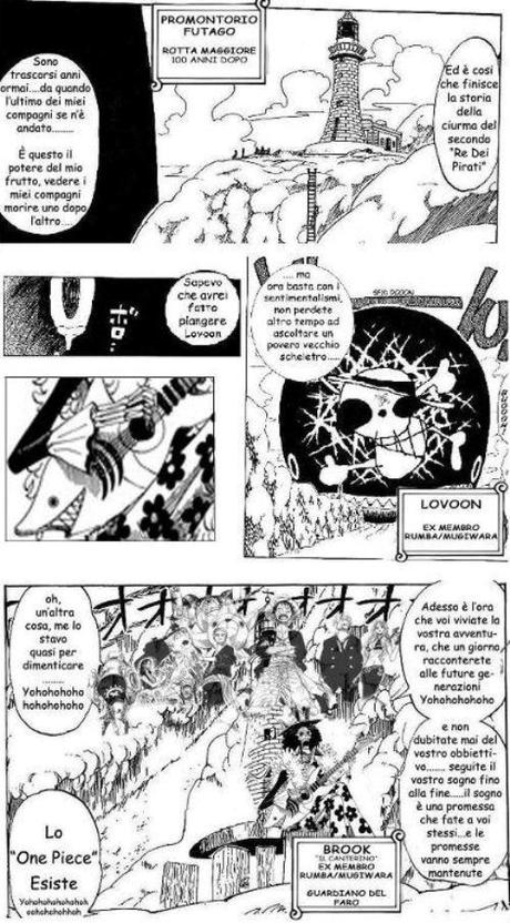 Il finale di One Piece