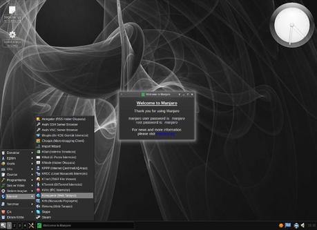 Manjaro 0.8.5.2 - KDE