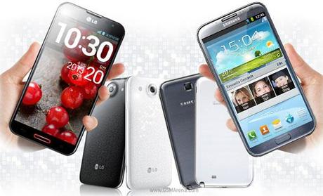 gsmarena 001 LG Optimus G Pro vs. Samsung Galaxy Note II (2 VIDEO)