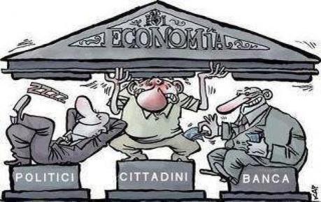 Crolla l'economia italiana sulle spalle del cittadino medio